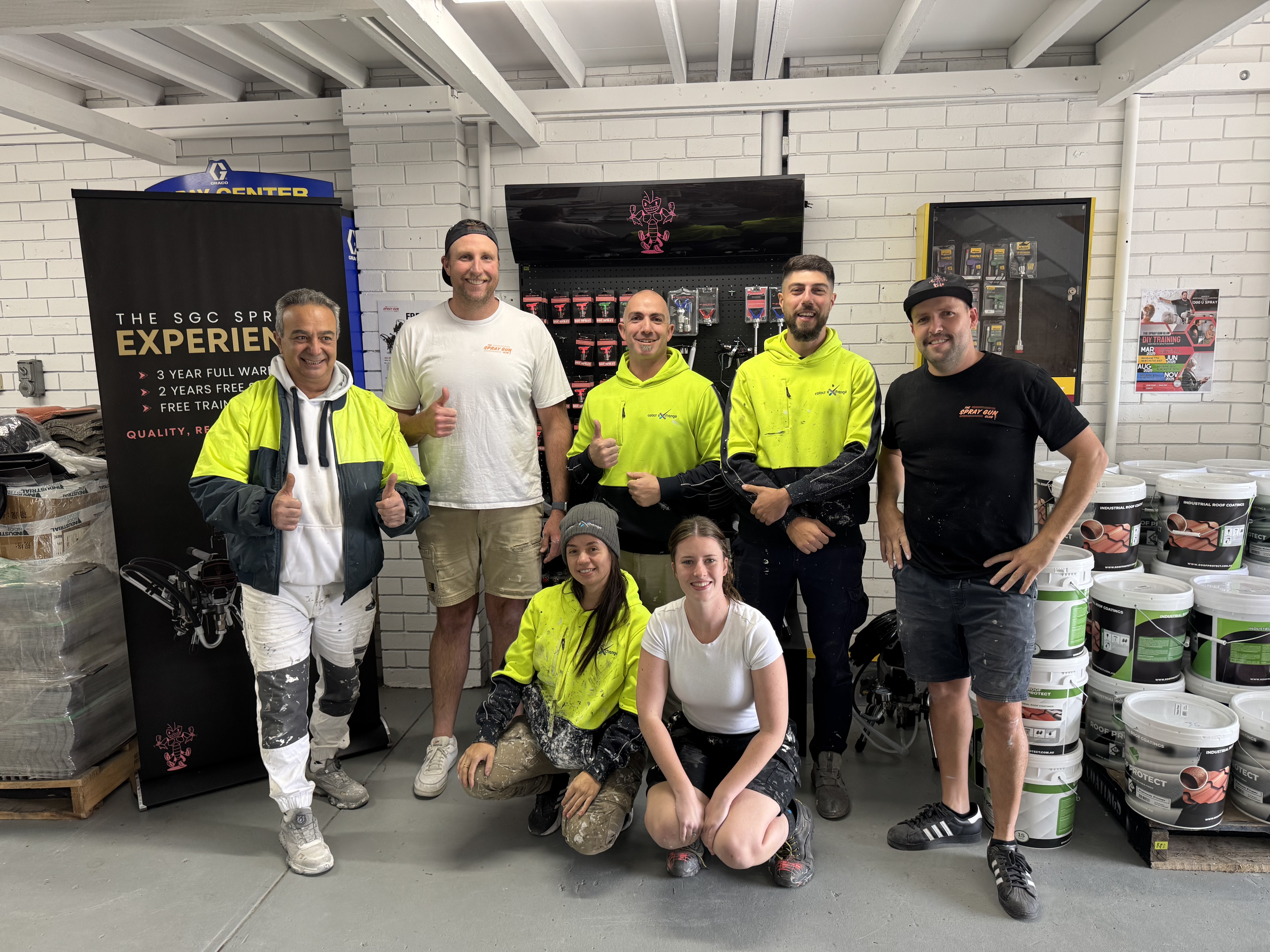 Our professional painting team